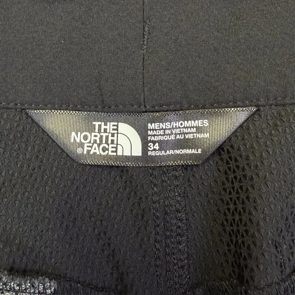 The North Face Hybrid Shorts Black Men’s 34 Stretch Outdoor Hiking Quick Dry